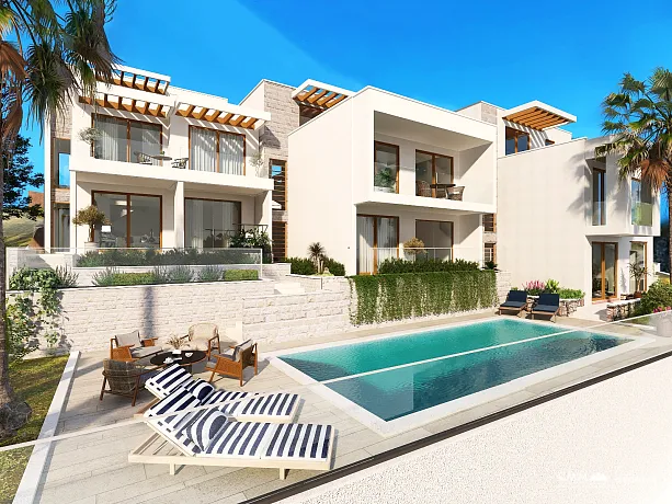 Three Incredible Villas in Šušanj